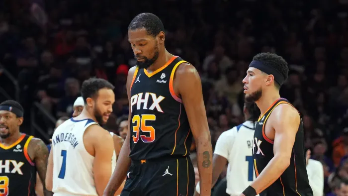 Sharp News: Kevin Durant has gamble with the phoenix suns playoffs despite is disappointment on…..See more