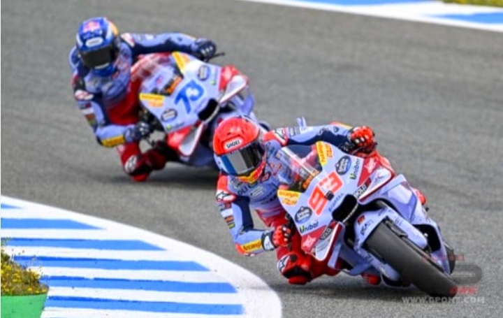 Sad News: Alex Marquez had a crash during his motogp on the ducati dut to…..Read more