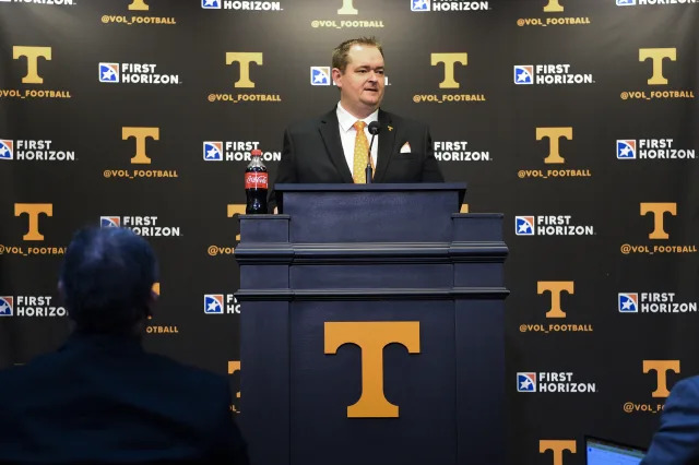 Sad News:  Heupel’s of Tennessee has come out to announced his departure after the press conference