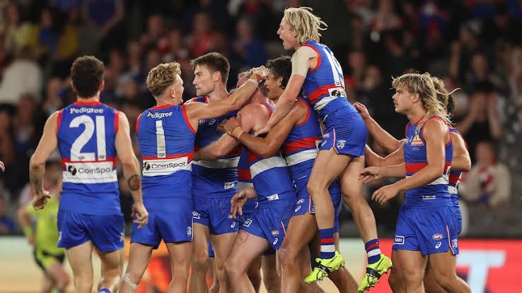 Good News: western bulldogs has made significant improvements to win against Collingwood…..