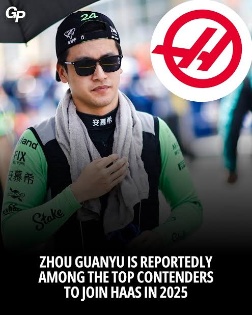 Breaking nieuws: Zhou Guanyu’s $30 miljoen ondersteuning maakt hem een kanshebber om bij Haas F1 te komen…
