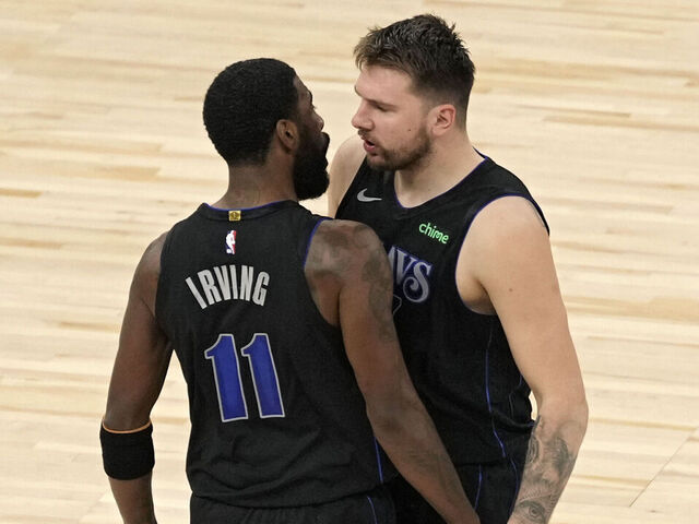 Shocking News:  Luka Doncic Reportedly Angry at  Kyrie Irvine Over…….