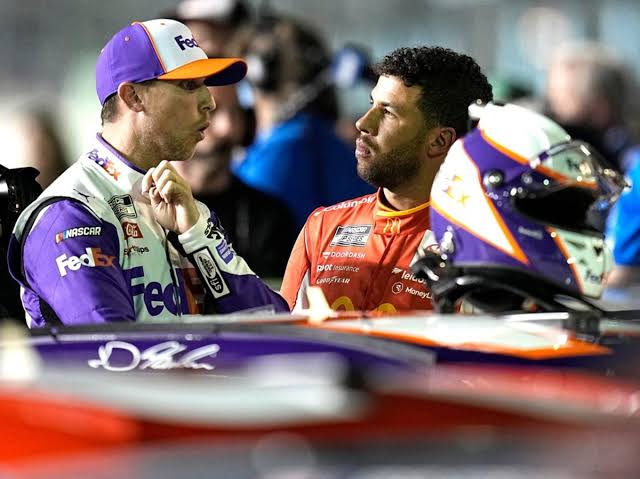 Nascar has to Reacts Why Denny Hamlin Pissed at Bubba Wallace Face and Called him Useless, Foolish Driver in Front of….