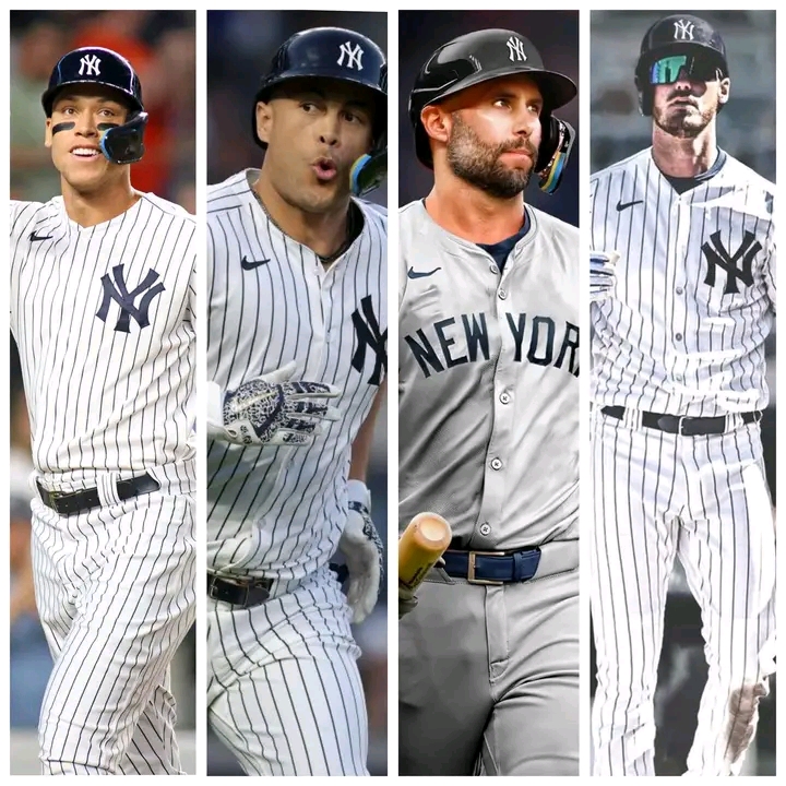 Great News: The Yankees have one current MVP and 3 former MVPs on the team as to……