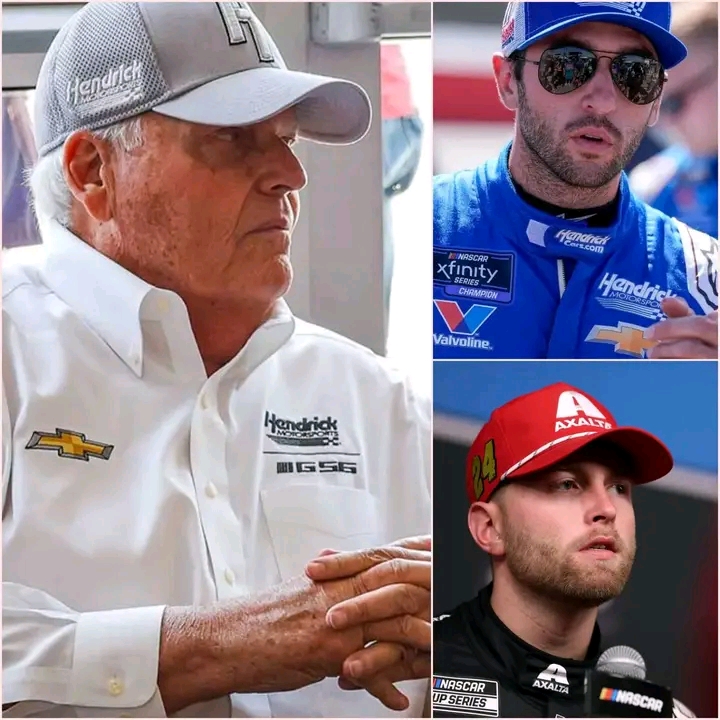 Breaking News: Hendrick Motorsports President has issued a threat to Chase Elliott and William Byron if they don’t improve their positions, causing fans to be outraged…..