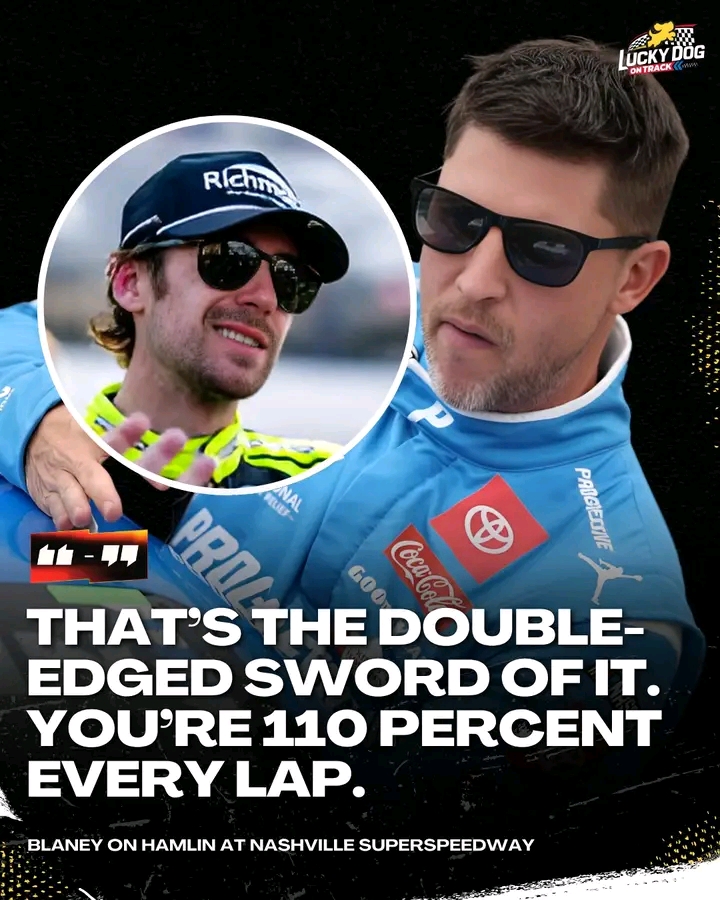 Ryan Blaney pushed the limits in a nail-biting duel against Denny Hamlin and William Byron to clinch victory at the Cracker Barrel 400 🏆. Starting from 15th, Blaney fought his way to the front with smart pit strategy, nerves of steel, and fearless overtakes — including a daring three-wide move on the frontstretch 😤. With relentless pressure from behind, he stayed sharp every lap and proved why calculated risk pays off in the…..