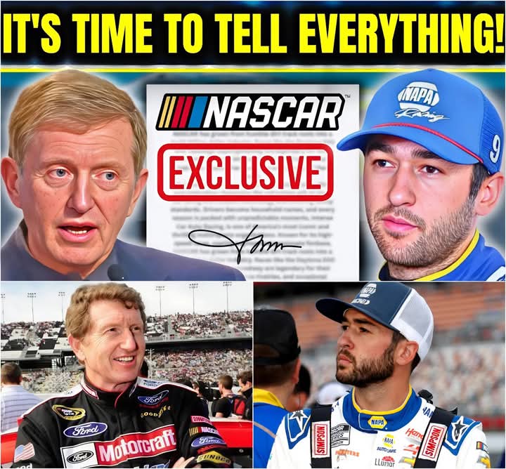 BREAKING: Bill Elliott’s Heartfelt and POWERFUL Message to Son Chase Elliott Is Taking the Internet by Storm and Captivating Fans Everywhere…..